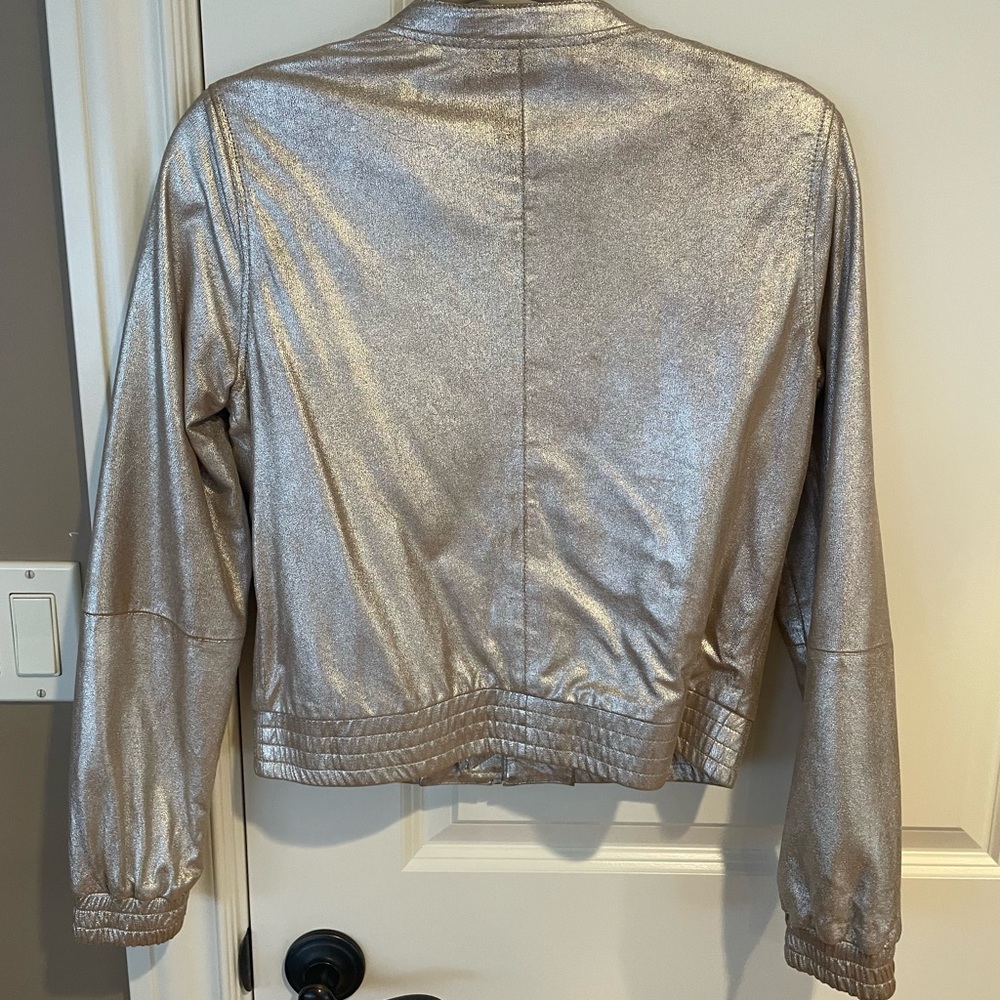 Sanctuary gold jacket size xs like new